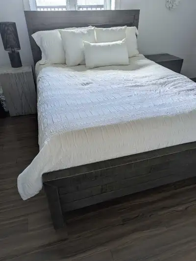 Urban Barn Bedroom set (Bed, chest, dresser, nightstand), View more