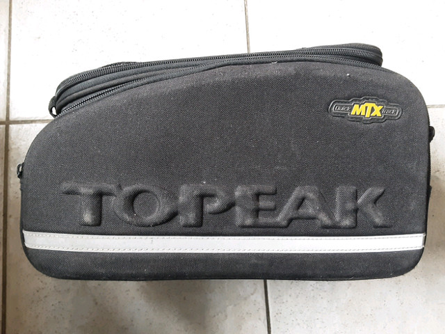 Topeak MTX rear rack bike bag sac a vélo | Vêtements, chaussures et  accessoires | Ville de Montréal | Kijiji