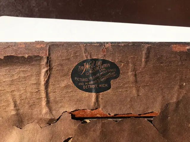 3 ALL ORIGINAL ANTIQUE WALL / DRESSER MIRRORS - DECORATED TOPS in Arts & Collectibles in Mississauga / Peel Region - Image 11