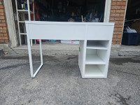 Excellent White Work Desk and Good condition Makeup Table