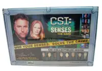CSI CRIME SCENEINVESTIGATION SENSES BOARD GAME LIKE NEW