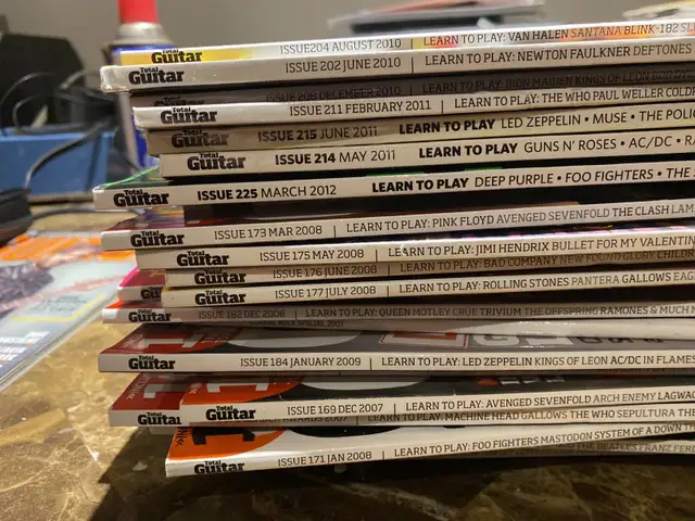Total Guitar Magazines in Guitars in Oakville / Halton Region - Image 5