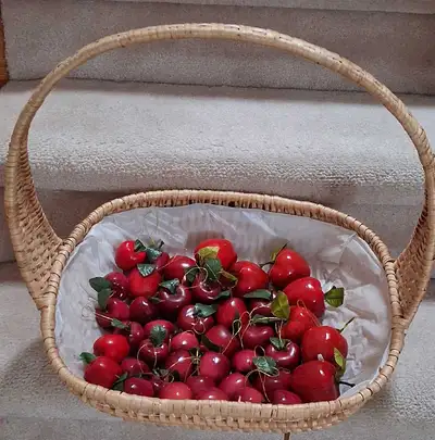 Apple and Cherry Basket, View more