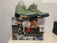 Nike Air Jordan 5 Jade size 9.5