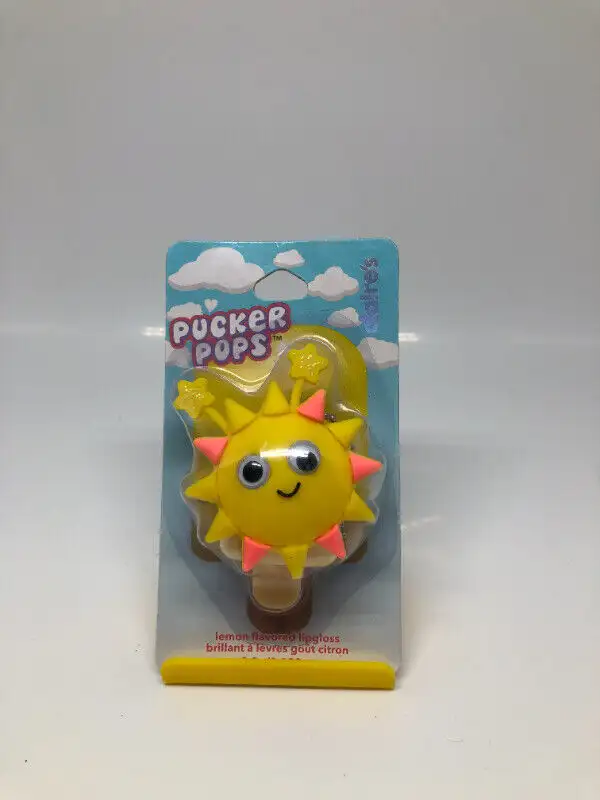 Claire's Pucker Pops - Lemon Flavoured  Lipgloss - NIP62863271939457127