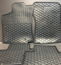 2018Toyota Tacoma Rubber Winter Floor Mats 4DR Front & Rear