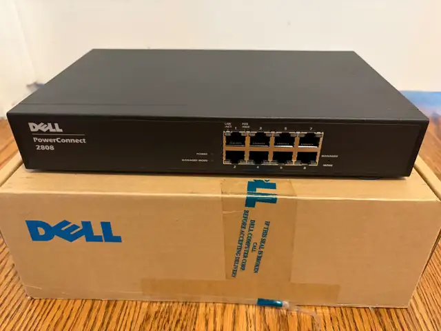 Dell PowerConnect 2808 Managed 8-Port Gigabit Switch in Networking in City of Toronto - Image 2