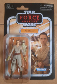 Star Wars The Force Awakens Rey (Jakku) 3.75" - Kenner