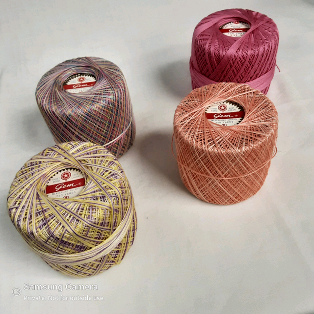 Antique Gem 3 Cord Fast Color Size 30 Mercerized Cotton 250yd in Arts & Collectibles in Calgary - Image 2