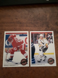 1992-93 O-Pee-Chee Premier Hockey "Star Performers" Insert Cards