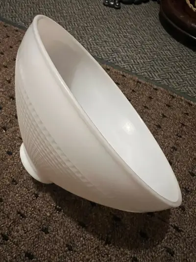 Large size, 10” diameter, collar about 2 1/2” across, in clean perfect condition