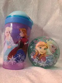 Frozen Tumbler Snack Cup And Bounce Ball