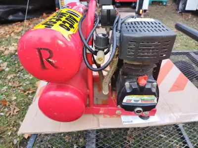 First $150 Firm takes it. I am not looking for any offers. For sale a used Dual Tank Portable Air Co...