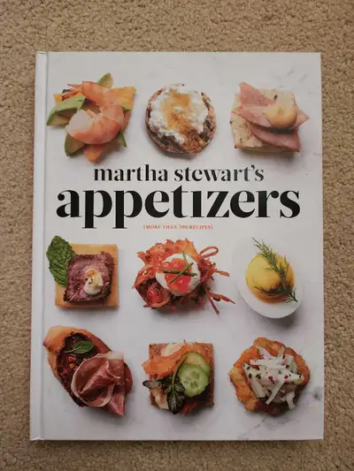 MARTHA STEWARTS APPETIZERS COOKBOOK, View more