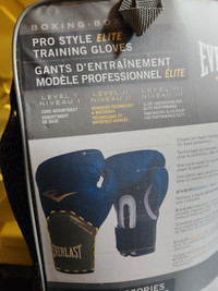 Everlast Boxing Gloves Pro Style Elite Blue