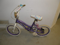 bicyclette Vélo pour Enfant Mauve et Blanc Nakamura Dream - 30$