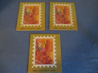 LOT OF 3 TIMBRES UNIVERSEL STAMP BOOKS-EMPTY-1960/70S-VINTAGE!