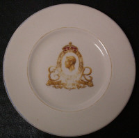 1937 COLLECTOR PLATE KING GEORGE VI