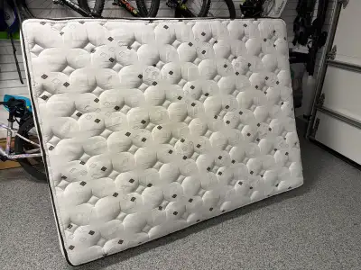 Queen mattress and box spring , View more