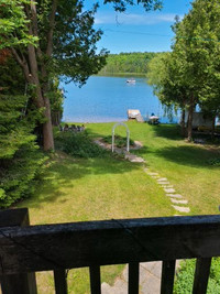 Waterfront on private inland lake, near Hanover, ON