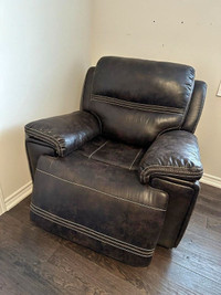 Electric leather Recliner Chair Is on Sale.