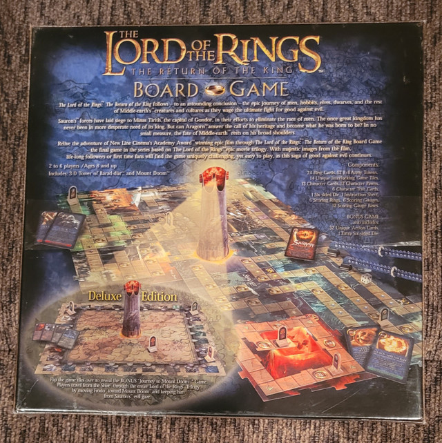 Lord of the Rings - Return of the King Board Game NEW SEALED in Toys & Games in Oakville / Halton Region - Image 3