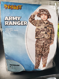 2T-4T Army Ranger Halloween costume