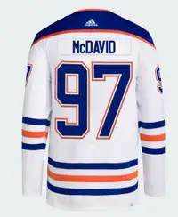 Connor McDavid Adidas Oilers Away Authentic Jersey
