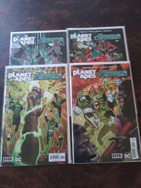 Planet of the Apes / Green Lantern #1-3 + 5