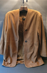 Vintage Laurèl Leather Coat Sz 34F CND M/LG