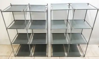 Storage organizer shelves (pair), View more