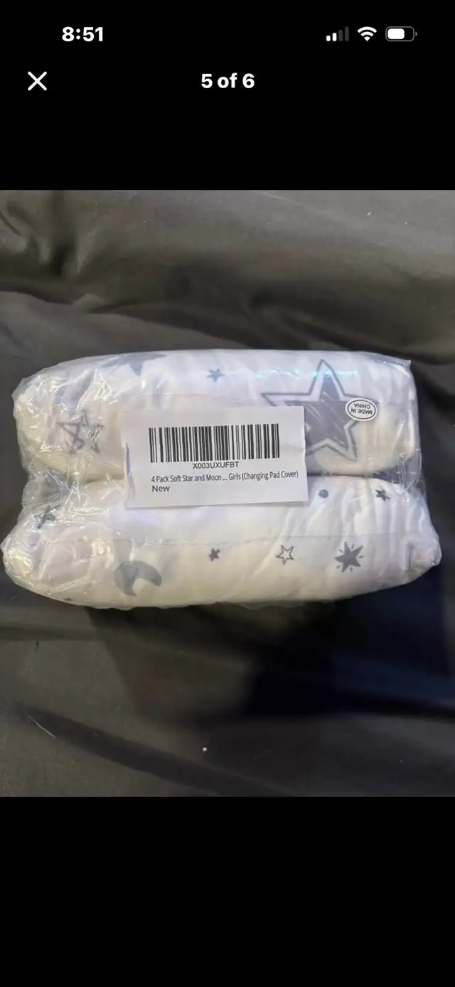 4 brand new change pad sheets in Bathing & Changing in Guelph - Image 3