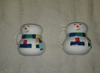 Tim Hortons Snowman Mugs