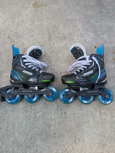 Bauer adjustable kids rollerblades, View more