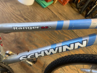 Schwinn Ranger FS 26”tires,16”frame,21speeds, 