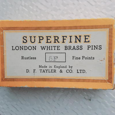 Rustless, SF Fine Points. These are the cream of the crop sewing pins. There is a difference when wo...