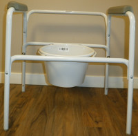 Bedside Commode Chair Aluminum alloy Toilet Seat Chair