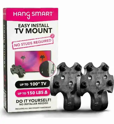 BUSHAD No Stud TV Wall Mount, No Drill TV Mount Brackets, Studle, View more