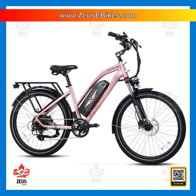 STOCK LIMITÉ! Le CITYPRO E-43, COMMANDEZ! ZeusEbikes.com dans Vélos électriques  à Longueuil/Rive Sud - Image 2