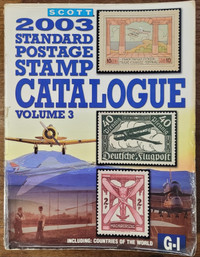 Scott Standard Catalogue 2003 Vol 3