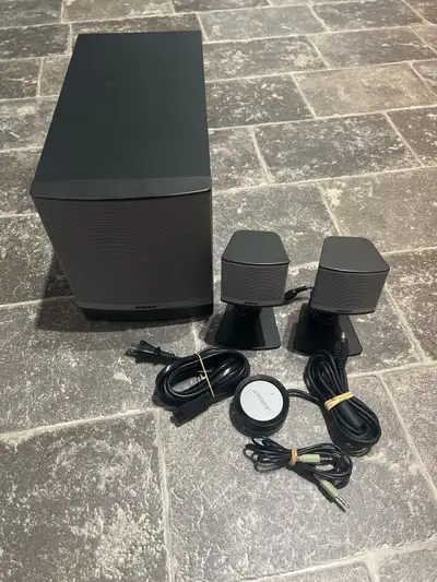 (RESERVED) Bose Companion 3 series 2 Multimedia speaker System, View more