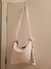 Michael Kors Purse-White Leather - Large- New- $300 (paid $548)