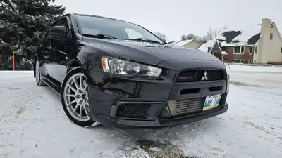 2010 Mitsubishi Lancer Evo X GSR for sale, 204,330 km. Recently safetied, ready to go. No warning li...