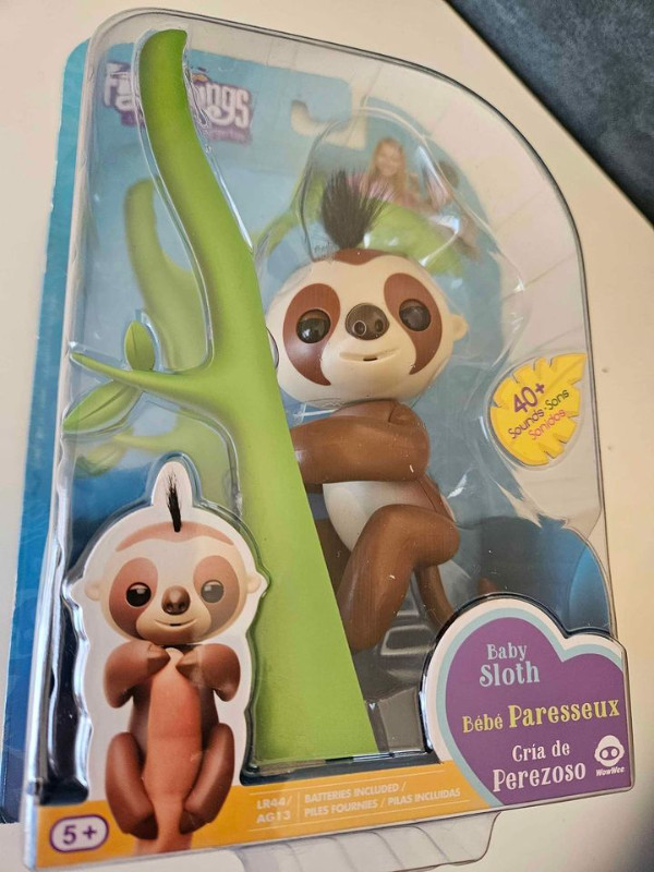 NEW Fingerlings Baby Sloth - "Kingsley" in Toys & Games in Red Deer
