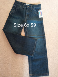 Brand new jean for size 6x kid.