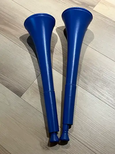 PAIR OF ULTRA LOUD AIR HORNS  | STADIUM • HOCKEY • PARTIES • , View more