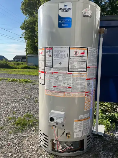 2 year old Bradford White 40 Gallon Natural Gas Water Heater, View more