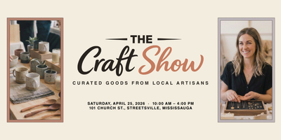 Spring Craft Show Mississauga | Free Entry | April 25 Event, View more