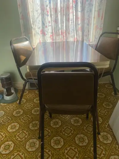 Vintage Kitchen Table and Chairs, View more