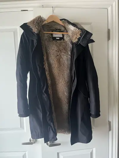 Women’s Babaton black winter coat, View more